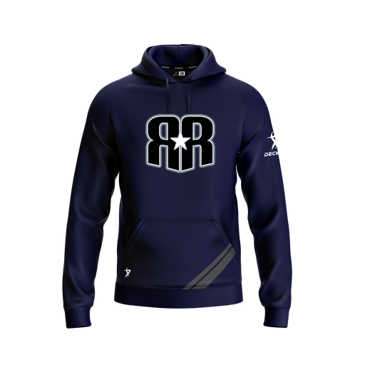 [FOLHSMNV-YXS-LOGO3] Decker Summit Hoodie (Youth XS, Navy, Logo 3)