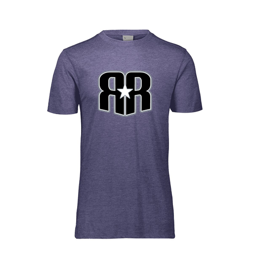 [FTSCUBRY-AS-LOGO3] Decker Men's Tri-Blend T-Shirt - Short Sleeve (Adult S, Royal, Logo 3)