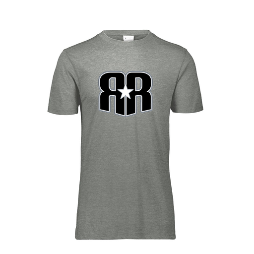 [FTSCUBGY-AS-LOGO3] Decker Men's Tri-Blend T-Shirt - Short Sleeve (Adult S, Gray, Logo 3)