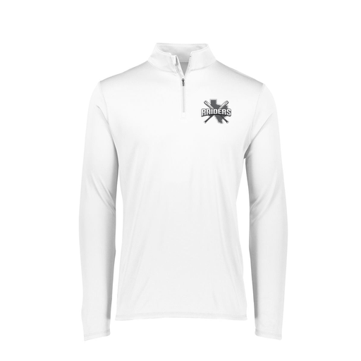 [2785.005.S-LOGO1] Men's Flex-lite 1/4 Zip Shirt (Adult S, White, Logo 1)