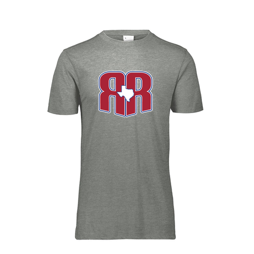 [FTSCUBGY-YS-LOGO2] Decker Youth Tri-Blend T-Shirt - Short Sleeve (Youth S, Gray, Logo 2)