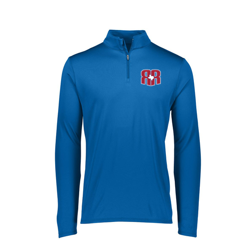 [FTLQFLRY-FAXS-LOGO2] Decker Women's Flex-Lite 1/4 Zip Shirt (Female Adult XS, Royal, Logo 2)