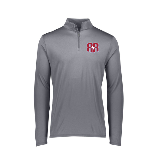 [FTLQFLGY-FAXS-LOGO2] Decker Women's Flex-Lite 1/4 Zip Shirt (Female Adult XS, Gray, Logo 2)