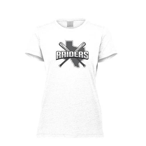 [FTSCUBWH-FAXS-LOGO1] Decker Women's Tri-Blend T-Shirt - Short Sleeve (Female Adult XS, White, Logo 1)