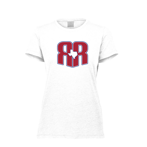 [FTSCUBWH-FAXS-LOGO2] Decker Women's Tri-Blend T-Shirt - Short Sleeve (Female Adult XS, White, Logo 2)