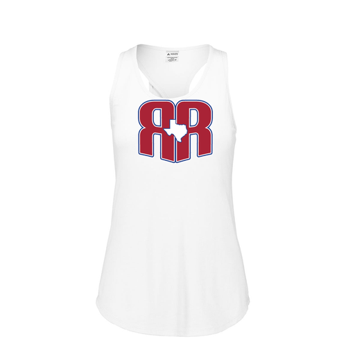 [3078.005.S-LOGO2] Ladies Tri Blend Tank Top (Female Adult S, White, Logo 2)