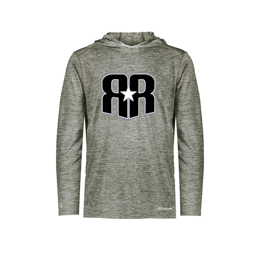 [FOLHCGGY-AS-LOGO3] Decker Men's Charge Hoodie (Adult S, Gray, Logo 3)