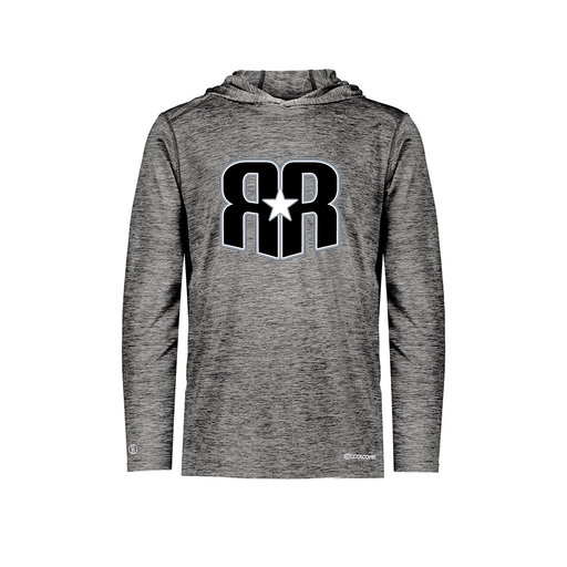 [FOLHCGBK-YS-LOGO3] Decker Youth Charge Hoodie (Youth S, Black, Logo 3)