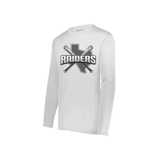 [222822.005.XS-LOGO1] Men's LS Smooth Sport Shirt (Adult XS, White, Logo 1)