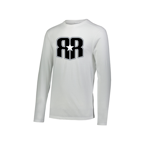[FTLCUBWH-AXS-LOGO3] Men's LS Ultra-blend T-Shirt (Adult XS, White, Logo 3)