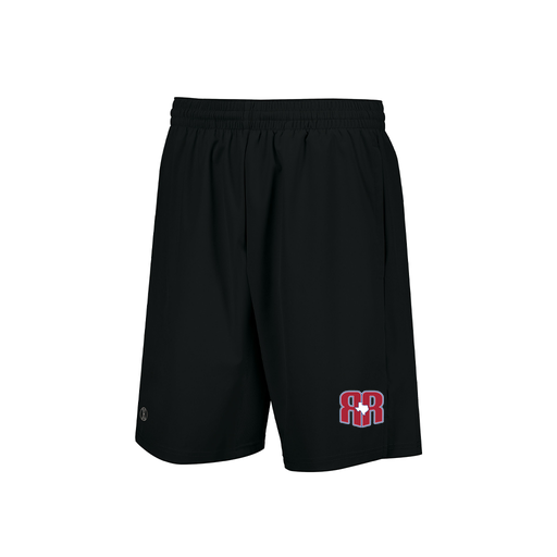 [229556.080.XS-LOGO2] Men's Weld Short (Adult XS, Black, Logo 2)