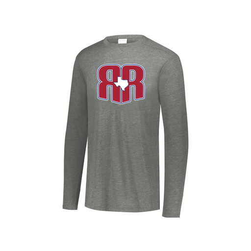 [3076.013.S-LOGO2] Youth LS Ultra-blend T-Shirt (Youth S, Gray, Logo 2)