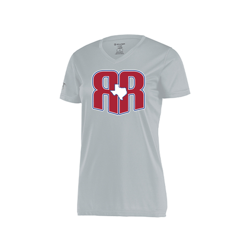 [222820.099.S-LOGO2] Ladies Movement Dri Fit Shirt (Female Adult S, Silver, Logo 2)